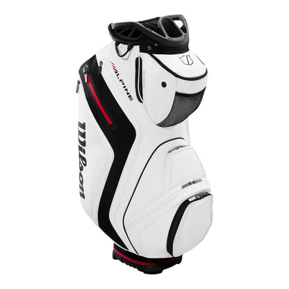 WILSON ALPINE GOLF CART BAG Black/White/Orange