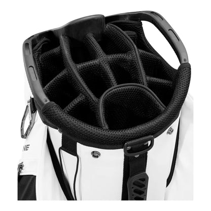 WILSON ALPINE GOLF CART BAG Black/White/Orange