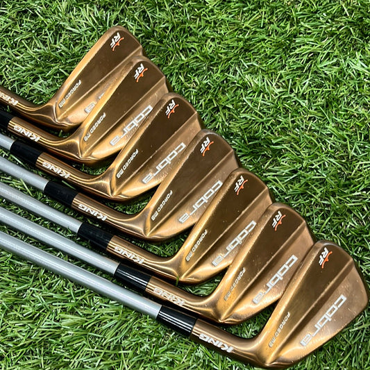 Cobra Forged Rickie Fowler Edition Irons 4-Pw